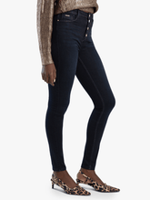 Sissyboy Ladies High Waist Dark Indigo Skinny Jean With Exposed Butt