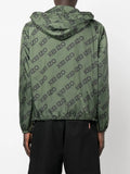 Kenzo Mens Jacket In Dark Khaki