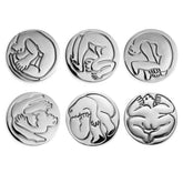 Wine Coaster Set Of 6-Figure