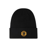 Kappa Kaizer Chiefs Unisex Kenzo Ribbed Beanie In Black