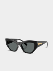 Vogue Ladies Sunglasses In Black