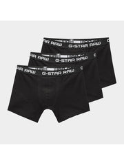 G-Star Mens 3Pack Black Boxer Briefs