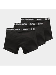 G-Star Mens 3Pack Black Boxer Briefs