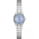Guess Pixie Ladies Silver Tone Analog