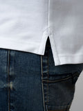 Polo Mens Stretch Pique Ss Golfer White
