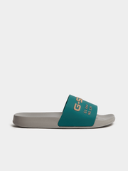 G-Star Raw Mens Cart V Slides In Grey & Green