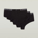 G-Star Raw Womens 3 Pack Black Briefs