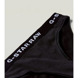 G-Star Raw Womens 3 Pack Black Briefs