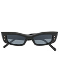 Valentino 52 Sunglasses For Women In Black