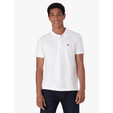 Levis Mens Ama Housemark Polo shirt In White