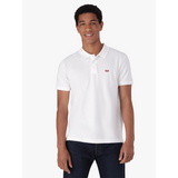 Levi's Mens Ama Housemark Polo shirt In White