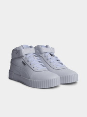 Puma 40145401 Womens Carina 3.0 Mid Shoes White