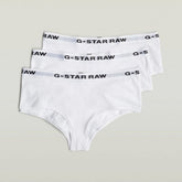 G-Star Raw D23775 Womens 3 Pack White Briefs