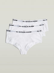 G-Star D23775 Womens 3 Pack White Briefs