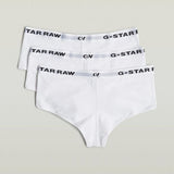 G-Star Raw D23775 Womens 3 Pack White Briefs