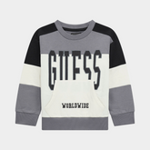 Guess Kids Long Sleeve Active Top Grey Multi