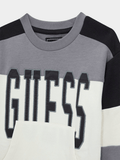 Guess Kids Long Sleeve Active Top Grey Multi