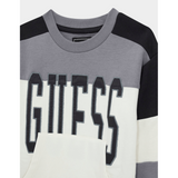 Guess Kids Long Sleeve Active Top Grey Multi