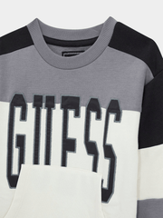 Guess Kids Long Sleeve Active Top Grey Multi