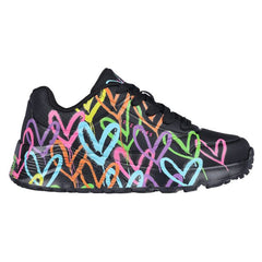 Skechers Womens Uno Sneakers In Black Multi