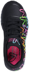 Skechers Womens Uno Sneakers In Black Multi