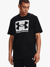 Under Armour Mens Abc Camo Boxed Logo Ss Black