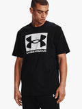 Under Armour Mens Abc Camo Boxed Logo Ss Black