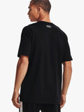 Under Armour Mens Abc Camo Boxed Logo Ss Black