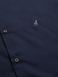 Polo Mens Custom Fit Greig Shirt In Dark Navy