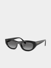Vogues Ladies Black Sunglasss In Black