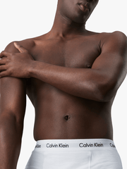Calvin Klein 0Nb43920 Mens Cku 3Pk Trunks White