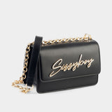 Sissyboy Structured Crossbody Bag In Black
