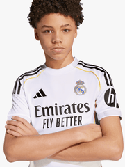 Adidas Youth Real Madrid 25/26 Home Jersey