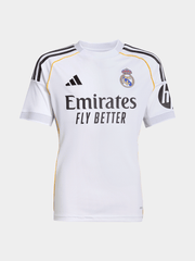 Adidas Youth Real Madrid 25/26 Home Jersey