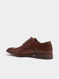 Polo Mens Tan Panelled Gibson Lace Up