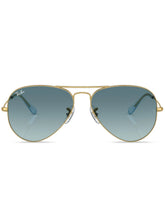 Ray-Ban Aviator Sunglasses For Men In Gold