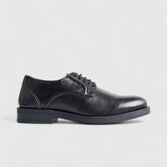 Hush Puppies Mens Maradona Leather Shoes Brown