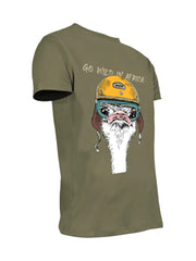 Sniper Mens Ostrich T-Shirts In Khaki