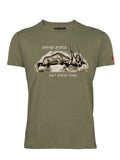 Sniper Kgk Mens Gemsbok T-Shirt Khaki