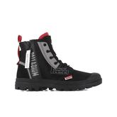 Palladuim Mens Black Pampa Hi Dare Zip Shoes