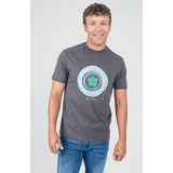 Ben Sherman Mens Guitar Lead T-Shirt Charcoal