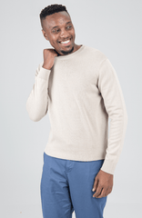 Ben Sherman Knit Crew Neck Sustained Grey