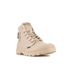 Palladium Mens Pampa Hi dare Shoes In Warm Sand