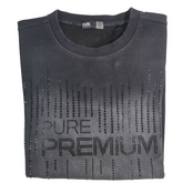 Pure Premium Mens Crema Grey Sweater