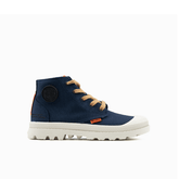 Palladium Boys Pampa Hi Shoes In Indigo