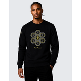 Pure Premium Mens Colmena Sweater In Black