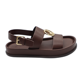 Polo Womens Moulded Unit Trim Sandal Brown Exclusive