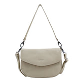 Lefel Round Flap Sling Bag In Sand