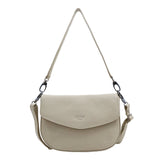 Lefel Round Flap Sling Bag In Sand
