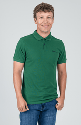 Ben Sherman Mens Golfer In Forest Green